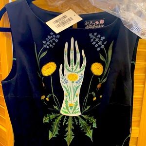 NWT Lena Hoschek White Witch Dress M